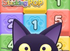 Black Cat Stacking POP