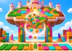 Block Drop Color Pixel Blast