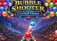 Bubble Shooter Crystal Hunt