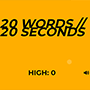 20 Words In 20 Seconds