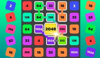 2048 Line Merge