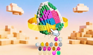 Block Shooter Cube Pixel 3D