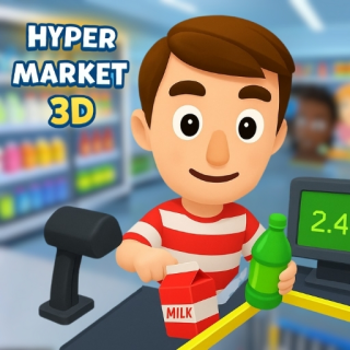 Hypermarket 3D Store Cashier