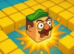 Color Cubes Battle for the Field