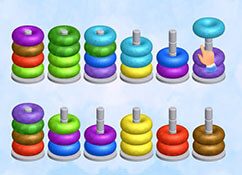 Color Hoop Sort