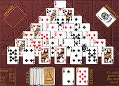 Crystal Pyramid Solitaire