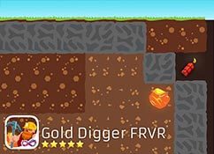 Play Gold Digger FRVR Unblocked → WTF Games.io