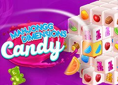 Solitaire Mahjong Candy - Free Online Games