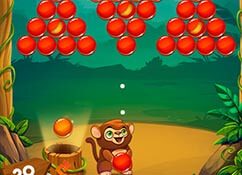 Macaco Bubble Shooter - Jogar de graça