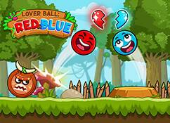 Red And Blue Ball Cupid Love