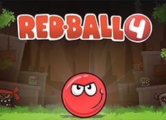 Jogo da bola vermelha 2 - Red Ball Forever 