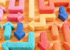 Remove Arrows Yarn Weaving
