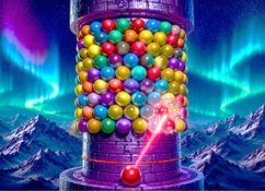 Spiral Ball Tower  Bubble Fortress