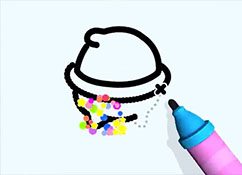 Tap To Color Painting Book